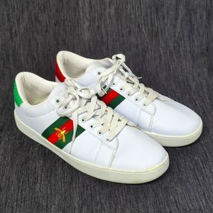 Pair of knock off Gucci shoes